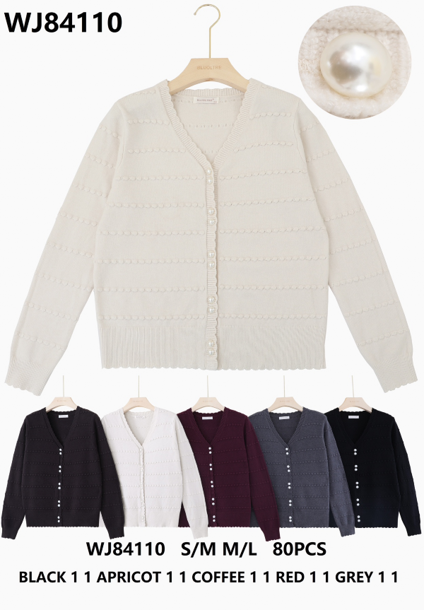 Narzutki damskie Roz S/M-M/L, 1 Kolor Paczka 10 szt