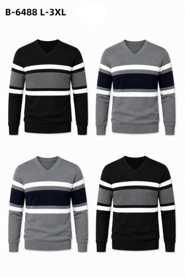 Swetry męska Roz L-3XL, Mix Kolor Paczka 10 szt