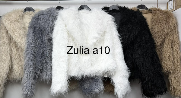 Kurtka alpaka damkie Roz S-M-L, 1 Kolor Paczka 5 szt