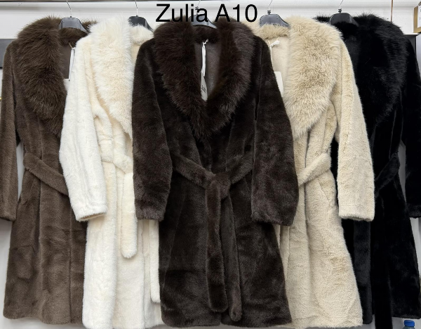 Kurtka alpaka damkie Roz S-M-L, 1 Kolor Paczka 5 szt