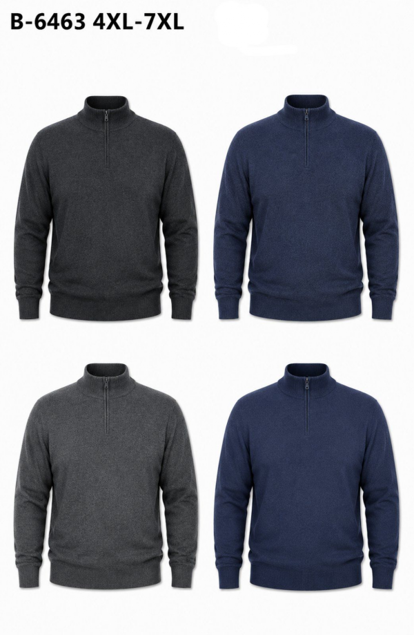 Swetry męska Roz 4XL-7XL, Mix Kolor Paczka 12 szt