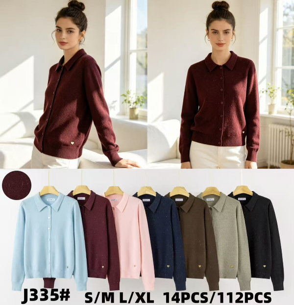 Swetry damskie Roz S/M-L/XL, Mix Kolor Paczka 14 szt