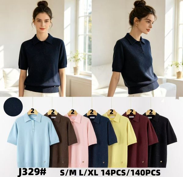 Swetry damskie Roz S/M-L/XL, Mix Kolor Paczka 14 szt