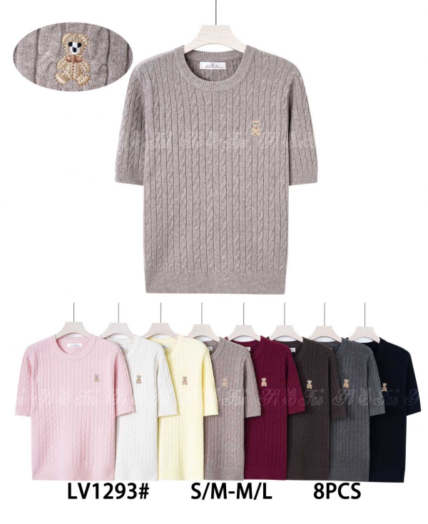 Swetry damskie Roz S/M-L/XL, Mix Kolor Paczka 8 szt