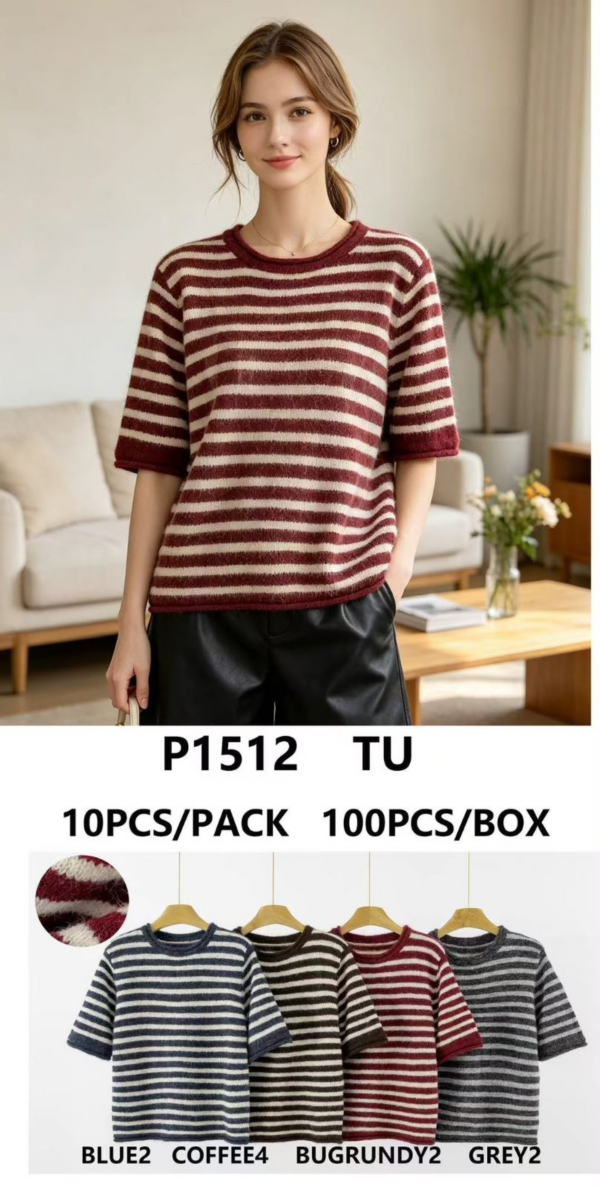 Bluzki damskie Roz Standard, Mix Kolor Paczka 10 szt