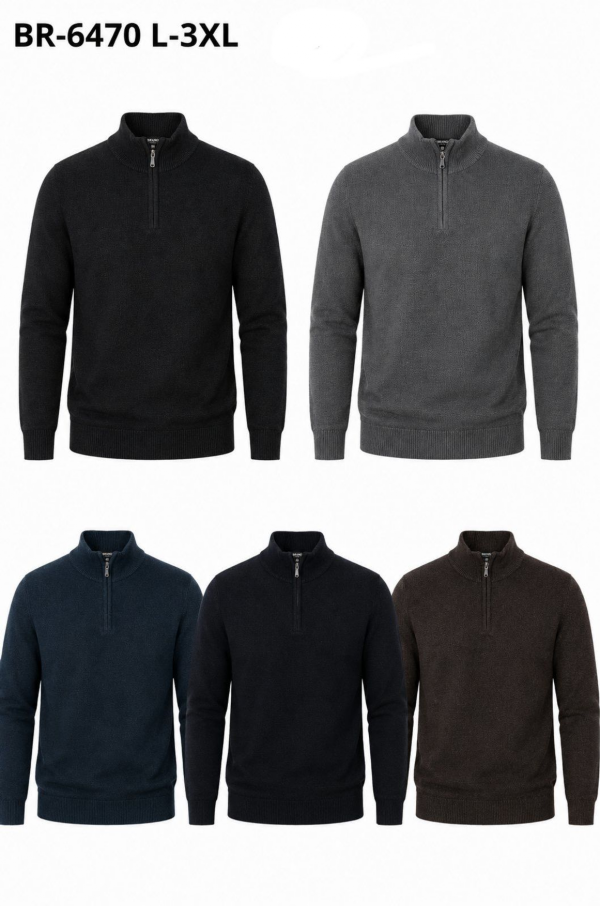 Swetry męska Roz L-3XL, Mix Kolor Paczka 12 szt