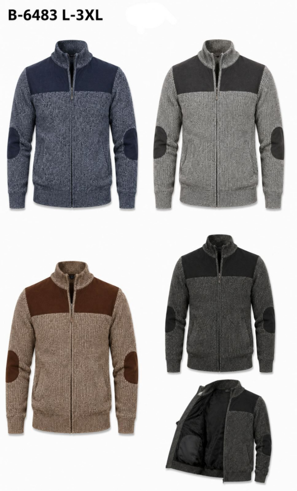 Swetry męska Roz L-3XL, Mix Kolor Paczka 12 szt