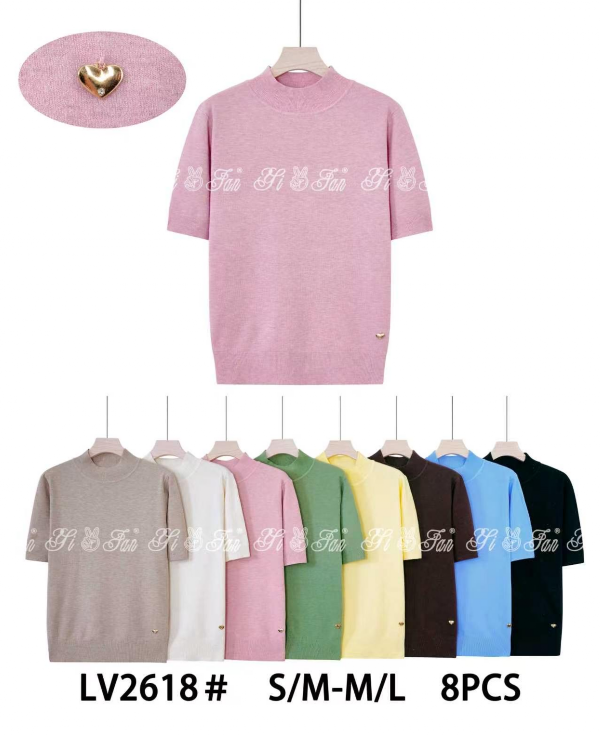 Swetry damskie Roz S/M-L/XL, Mix Kolor Paczka 8 szt