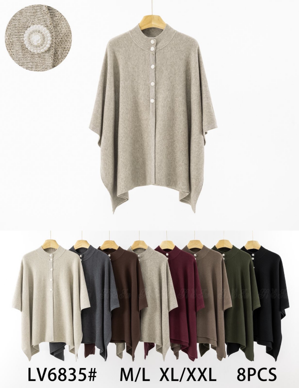 Swetry damskie Roz M/L-L/XL, Mix Kolor Paczka 8 szt