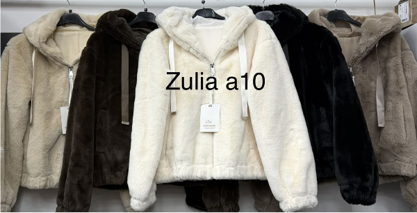 Kurtka alpaka damkie Roz S-M-L, 1 Kolor Paczka 5 szt