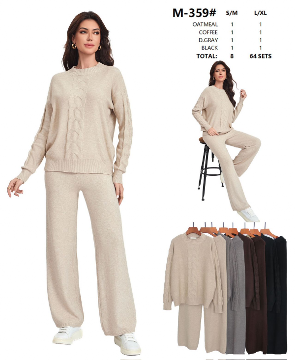 Komplet damskie Roz S/M-L/XL, Mix Kolor Paczka 8 szt