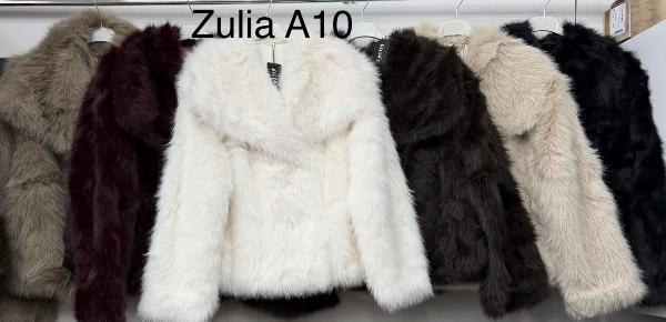 Kurtka alpaka damkie Roz S-M-L, 1 Kolor Paczka 5 szt